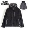 gym master メンズ リバーシブルマウンテンパーカー ブラック/チャコール G733647-09画像