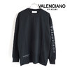 VALENCIANO BY KELME メンズ ロングTシャツ CHARCOAL BLACK KV730-102画像