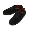 Padmore & Barnes Willow Low Suede -CREPE BLACK- M387画像
