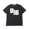 UGG OVERSIZED LOGO TEE CHOPD BLACK 1129295画像