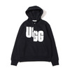 UGG CHARLES HOODIE CHOPD BLACK 1129293画像