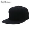 Ron Herman × COOPERSTOWN BALL CAP Ball Cap Herringbone Cap BLACK画像