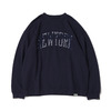 atmos × ELEPHANT BRAND NEWYORK CREW SWEAT NAVY/NAYV MAT21-A013画像