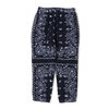 atmos × ELEPHANT BRAND BANDANA FLEECE PANT NAVY MAT21-A012画像