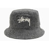 STUSSY Wool Check Big Stock Bucket Hat 1321052画像
