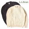 L.L.Bean Men's Irish Fisherman's Sweater, Crewneck画像