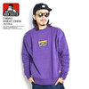 BEN DAVIS EMBRO SWEAT CREW -PURPLE- BDZ1-2000画像