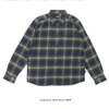 patagonia M's L/S Lightweight Fjord Flannel Shirt Lawrence New Navy 54020画像