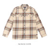 patagonia M's L/S Organic Cotton MW Fjord Flannel Shirt Edge Nautilus Tan 42400画像