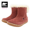 SOREL OUT N ABOUT BOOTIE Rose Dust/Natural WOMENS NL3073-677画像