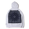 atmos AM BANDANA HOODIE GRAY MAT21-A048画像