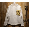Cushman BIG WAFFLE POCKET L/S TEE 26342画像