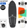 Carver Skateboards Triton Prismal 32in × 9.75in CX4 Surfskate Complete T1012511115画像