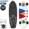 Carver Skateboards Triton Spectral 30in × 9.75in CX4 Surfskate Complete T1012511113画像