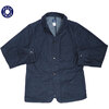 POST OVERALLS 3101 10oz DENIM OK RIDER2 indigo画像