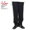 COOKMAN CHEF PANTS FLANNEL -BLACK- 231-13816画像