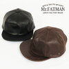 Mr.FATMAN Minerva Cap / LEATHER 5193001画像