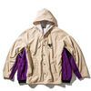 Kinetics REMAKE HOODED JACKET BEIGE KSRM029画像