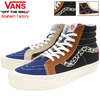 VANS Sk8-Hi 38 DX Animal Mix/Black Anaheim Factory VN0A5KRI96M画像