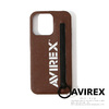 AVIREX iPhone13Pro 背面ジップ付ケース 4602218021画像