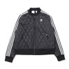 adidas QUILTED SST TRACK TOP BLACK H11439画像