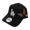 NEW ERA Los Angeles Dodgers Butterfly 9FORTY A-Frame Cap BLACK画像
