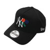 NEW ERA New York Yankees Rose 9FORTY A-Frame Cap BLACK画像