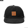 BLUCO CORDUROY CAP -leather patch- (BLACK) OL-603-021画像