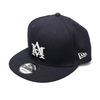 atmos × NEW ERA 9 FIFTY SNAP BACK -AM LOGO- NAVY MAT21-A006画像