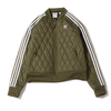 adidas QUILTED SST TRACK TOP FOCUS OLIVE H11435画像