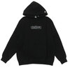 Yohji Yamamoto × NEW ERA 21AW BOX LOGO PULLOVER HOODIE BLACK画像