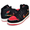 NIKE AIR JORDAN 1 MID SE SIEMPRE FAMILIA black/chile red-sail DN4904-001画像