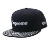 Supreme 21FW Undisputed Box Logo New Era NAVY画像