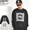 DOUBLE STEAL Big Paisley CREWNECK SWEAT 915-14092画像