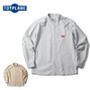 TOYPLANE HEART STAND COLLAR FLANNEL SHIRT TP21-FSH01画像
