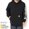 Carhartt Loose Fit Midweight Logo Sleeve Graphic Pullover Hoodie K288画像