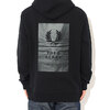 FRED PERRY Printed Patch Hooded Sweat M2657画像