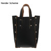 Hender Scheme Assemble Hand Bag Tall S BLACK画像