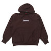 Supreme 21FW Box Logo Hooded Sweatshirt DARK BROWN画像