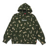 Supreme 21FW Box Logo Hooded Sweatshirt OLIVE RUSSIAN CAMO画像