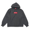 Supreme 21FW Box Logo Hooded Sweatshirt CHARCOAL画像
