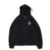 TOKYO 23 SWEAT ZIP UP HOODIE BLACK T23-21-027画像