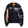 VETEMENTS RACING LOGO BOMBER UE52JA380画像