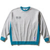Russell Athletic × Kinetics REFLECTIVE CREW SWEAT GREY KA21SPCA01画像