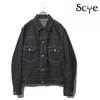 SCYE BASICS Selvedge Denim Pivot Sleeve Trucker Jacket 5122-61515画像