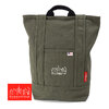 Manhattan Portage RIVERSIDE BACKPACK CANVAS 21 OLIVE MP1318CNVS21画像