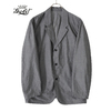 GOLD COTTON / SILK CHAMBRAY TAILORED JACKET 22A-GL15044画像