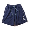 ballaholic REFLECTOR LINE ZIP SHORTS nvy BHCSH-00156画像