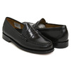 G.H.BASS LARSON MOC PENNY LOAFER BLACK LEATHER (LEATHER SOLE) BA11010H-000画像