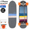 Loaded Boards × Carver Skateboards Bolsa 31in × 9.4in C7 Surfskate Complete画像